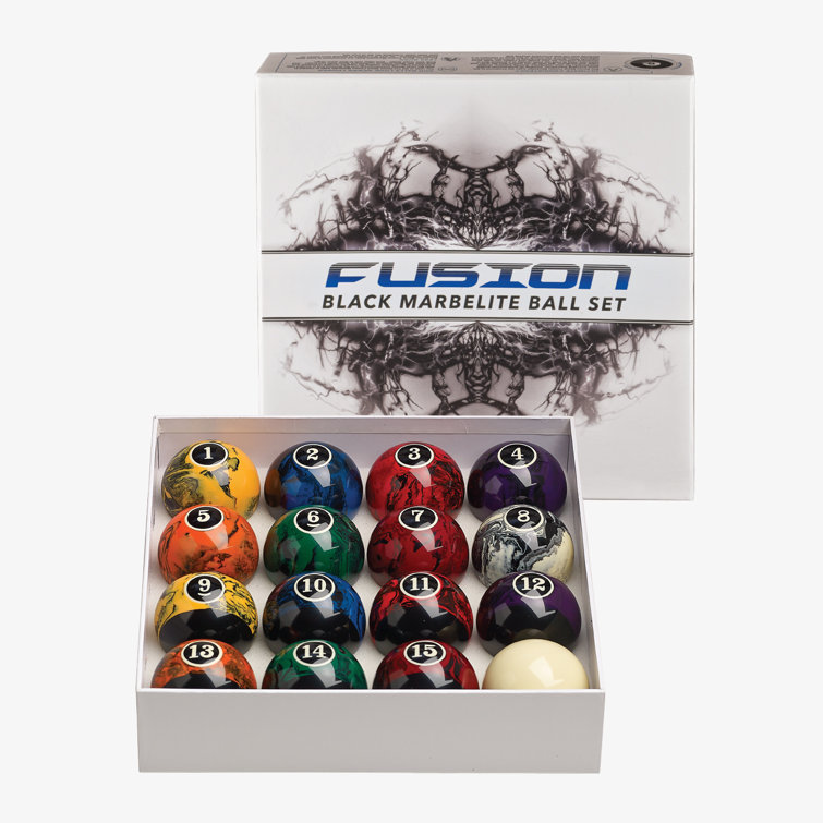 Pro Series 16Piece Marbleized Billiard Ball Set & Reviews Wayfair